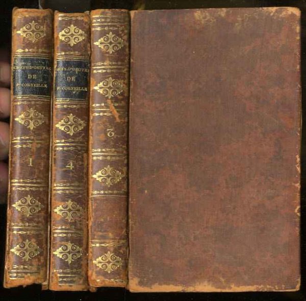 Image for CHEFS-D'OEUVRE DE P. CORNEILLE 3 VOLS