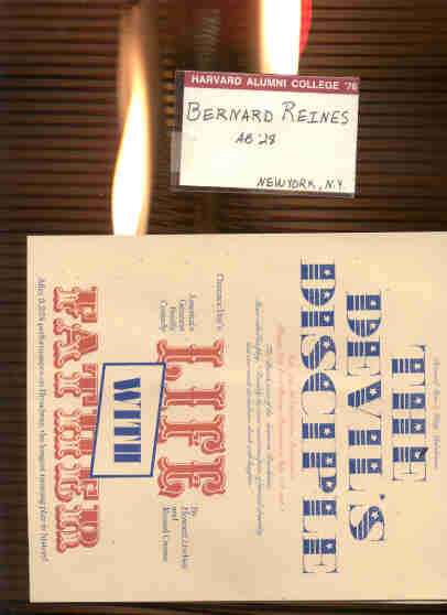 Image for HARVARD ALUMNI MATERIALS BINDER, EPHEMERA