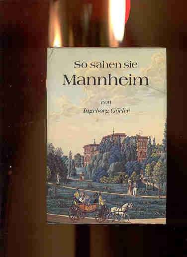 Image for SO SAHEN SIE MANNHEIM 3741-B