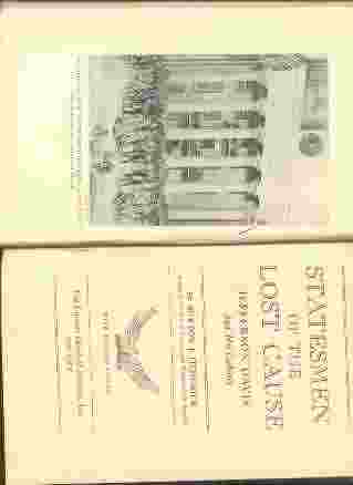 Image for STATESMEN OF THE LOST CAUSE, JEFFERSON DAVIS AND HIS CABINET