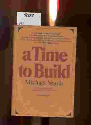 Image for A TIME TO BUILD