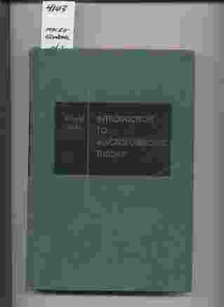 Image for INTRODUCTION TO MACROECONOMIC THEORY REVISED EDITION