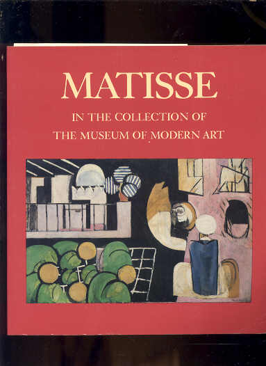 Image for MATISSE IN THE COLLECTION OF THE MUSEUM OF MODERN ART