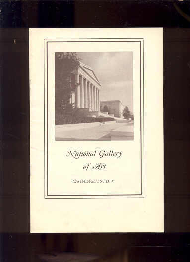 Image for NATIONAL GALLERY OF ART 1962 Guide to the Galleries