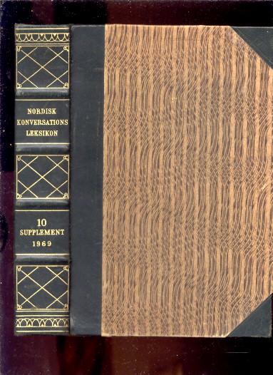 Image for NORDISK KONVERSATIONS LEKSIKON, UNDER MEDVIRKEN AF TALRIGE FAG- OG VIDENSKABSMAEND Supplement II
