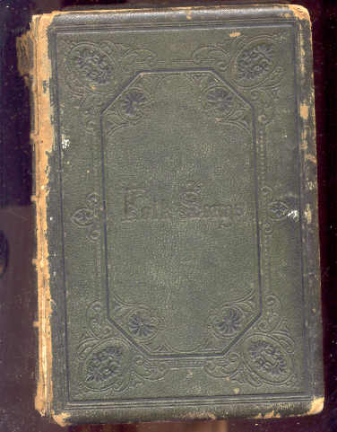 Image for FOLK SONGS (Tennyson, Longfellow, Browning, Wordsworth, Shelley, Thackeray, Etc) (Holographic Poem Signed by Hays)