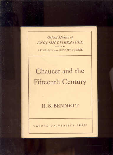 Image for CHAUCER AND THE FIFTEENTH CENTURY