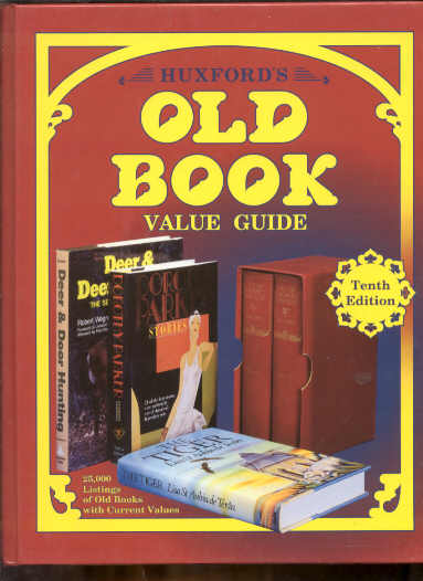 Image for HUXFORD'S OLD BOOK VALUE GUIDE, TENTH EDITION