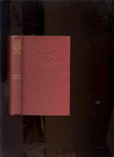 Image for DEPARTMENTAL DITTIES, BALLADS, BARRACK - ROOM BALLADS AND OTHER VERSES