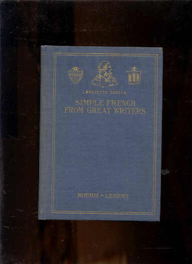 Image for SIMPLE FRENCH FROM GREAT WRITERS