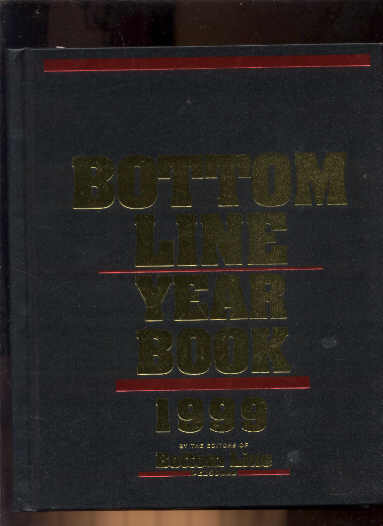 Image for BOTTOM LINE YEARBOOK 1999