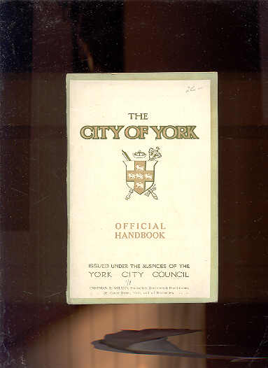 Image for CITY OF YORK OFFICIAL HANDBOOK