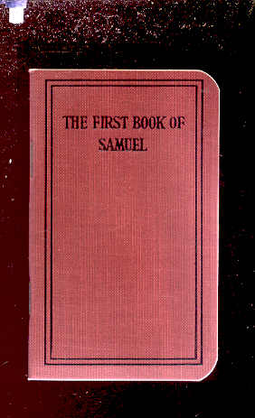 Image for FIRST BOOK OF SAMUEL Translated out of the Original Hebrew and with the Former Translations Diligently Compared and Revised