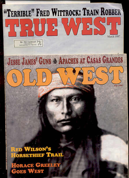 Image for OLD WEST MAGAZINE FALL 1996, MARCH 1997