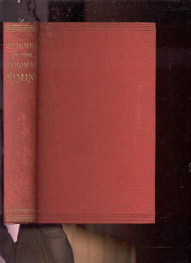 Image for MEMOIRS OF THE BARON DE RIMINI. (GRISCELLI DE VEZZANI) SECRET AGENT OF NAPOLEON III (1850-58) CAVOUR (1859-61) ANTONELLI (1861-62) FRANCIS II (1862-64) THE EMPEROR OF AUSTRIA (1864-67).
