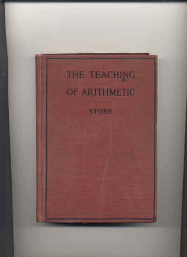 Image for THE TEACHING OF ARITHMETIC