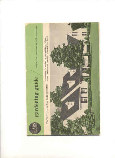 Image for SEARS GARDENING GUIDE