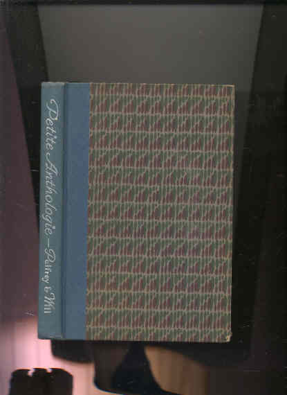 Image for PETITE ANTHOLOGIE: POESIES FRANCAISES