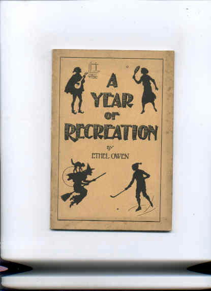 Image for YEAR OF RECREATION, A: TWELVE SUGGESTIVE SOCIALS