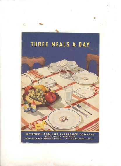 Image for THREE MEALS A DAY