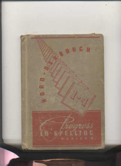 Image for PROGRESS IN SPELLING GRADES ONE TO FOUR