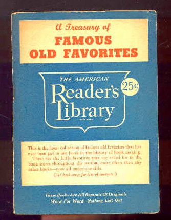 Image for A TREASURY OF FAMOUS OLD FAVORITES
