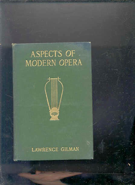 Image for ASPECTS OF MODERN OPERA: ESTIMATES AND INQUIRIES
