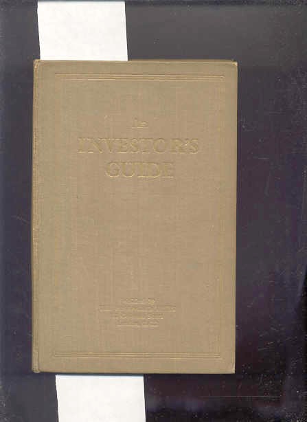 Image for AN INVESTOR'S GUIDE New Edition