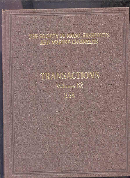 Image for transactions, vol 62, 1954 (complete in two volumes)