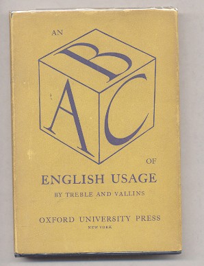 Image for AN A.B.C. OF ENGLISH USAGE