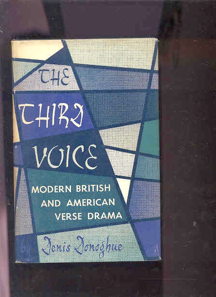 Image for THIRD VOICE: MODERN BRITISH AND AMERICAN VERSE DRAMA