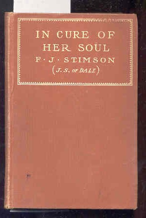 Image for IN CURE OF HER SOUL