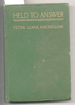 Image for HELD TO ANSWER