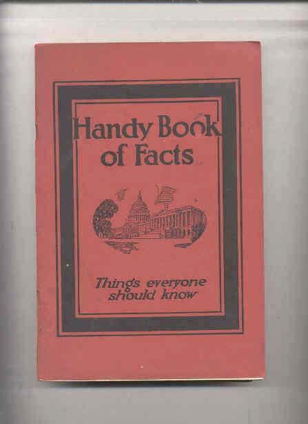 Image for HANDY BOOK OF FACTS