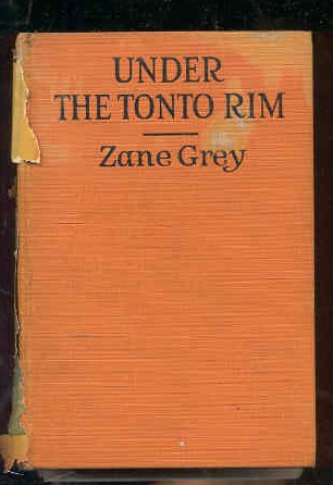 Image for UNDER THE TONTO RIM