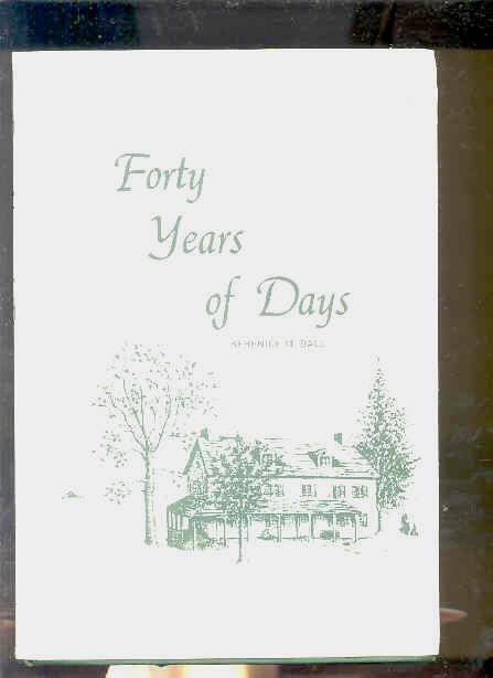 Image for FORTY YEARS OF DAYS Ltd 1165/4000