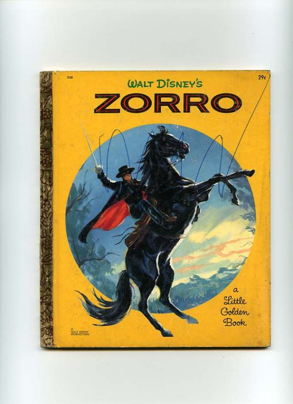 Image for WALT DISNEYS ZORRO AND THE SECRET PLAN, ADAPTED FROM THE WALT DISNEY TELEVISION SERIES, A LITTLE GOLDEN BOOK Book #D68