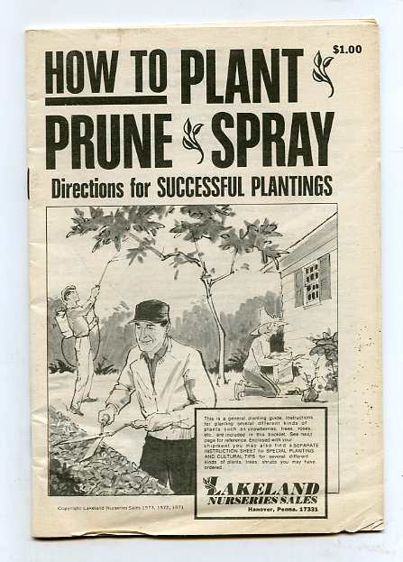 Image for HOW TO PLANT PRUNE AND SPRAY