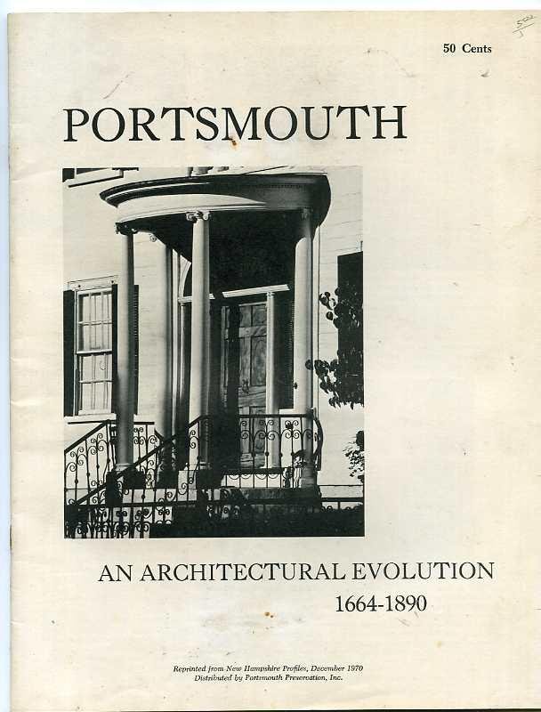 Image for PORTSMOUTH AN ARCHITECTURAL EVOLUTION 1664 - 1890
