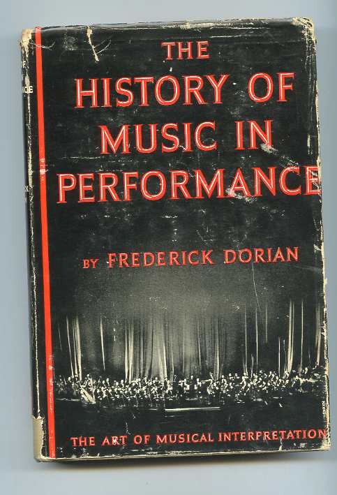 Image for THE HISTORY OF MUSIC IN PERFORMANCE
