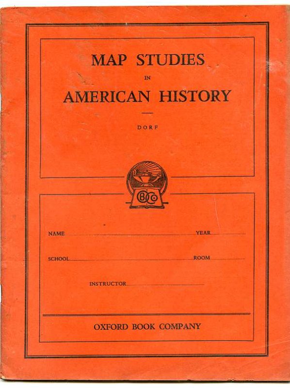 Image for MAP STUDIES IN AMERICAN HISTORY