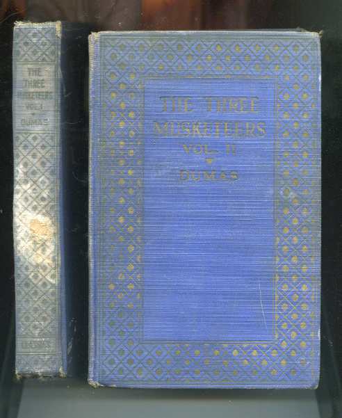 Image for THE THREE MUSKETEERS (Complete in Two Volumes)