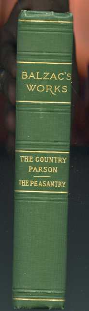 Image for THE COUNTRY PARSON, THE PEASANTRY Saintsbury, George Trans.