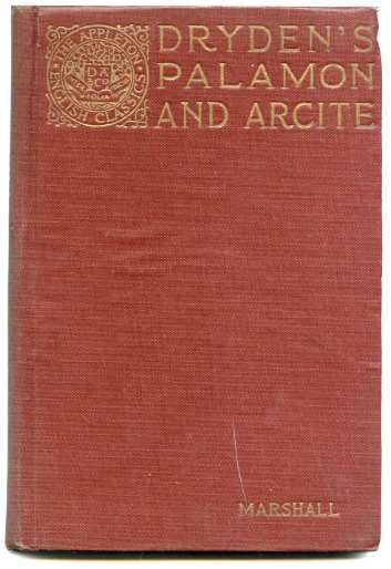 Image for DRYDEN'S PALAMON AND ARCITE