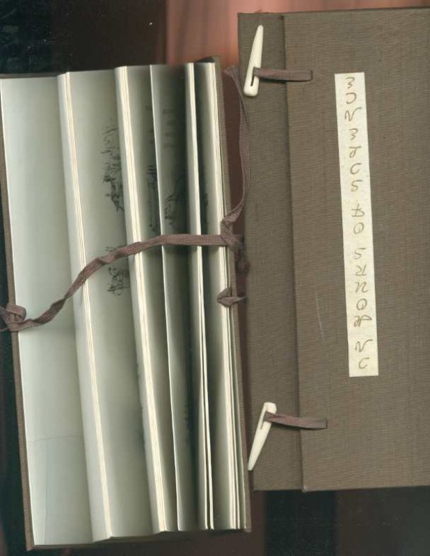 Image for IN HOURS OF SILENCE (Japanese Style Fanfold Book)