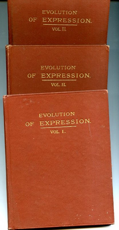Image for EVOLUTION OF EXPRESSION. (Vols 1,2,3 of Four Published.