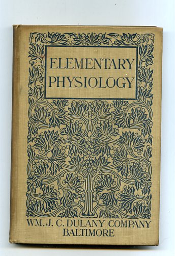 ELEMENTARY PHYSIOLOGY Image for ELEMENTARY PHYSIOLOGY
