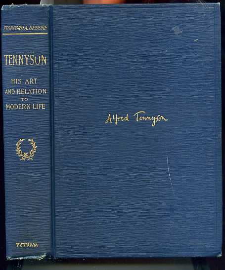 Image for TENNYSON: HIS ART AND RELATION TO MODERN LIFE