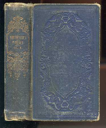 Image for WHITTIER'S POEMS Vol I