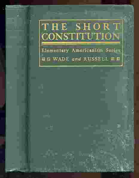 Image for THE SHORT CONSTITUTION Revised Edition